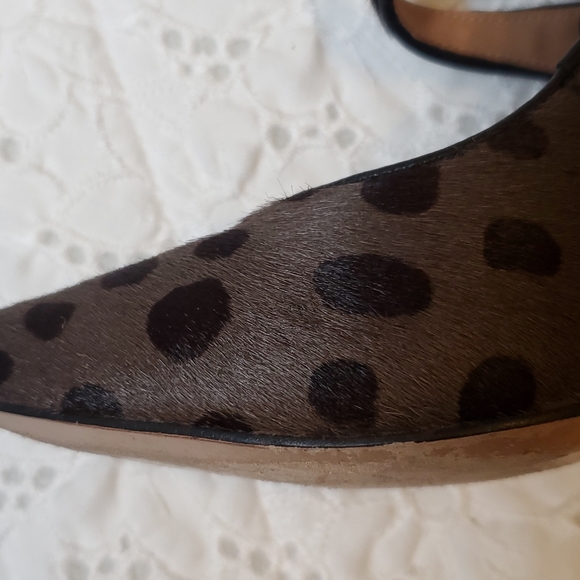 Size 6 1/2 polka dot heels - Picture 6 of 8